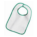 Rabbit Skins Infant Terry Snap Bib with Contrast Binding